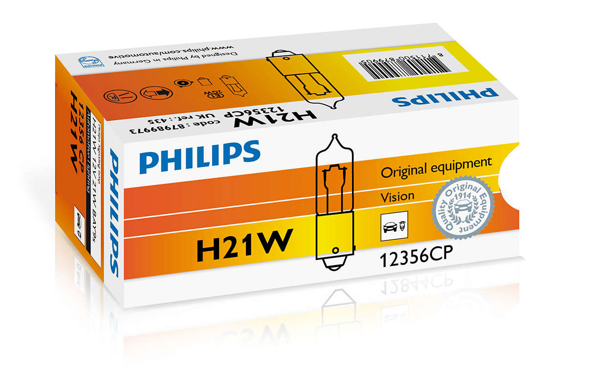 REPLACEMENT BULB FOR PHILIPS 12356LL 21W 12V 