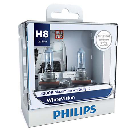12360WHVS2 WhiteVision Headlight bulb