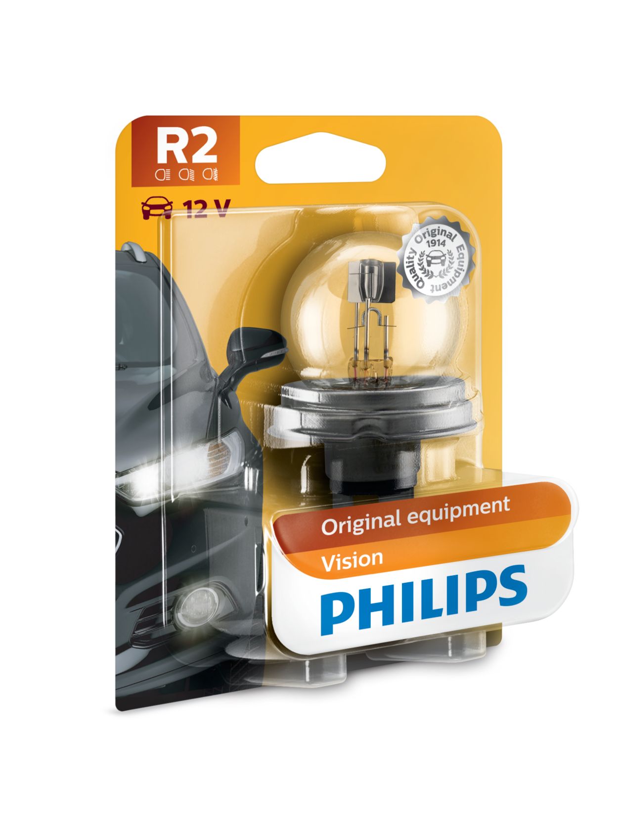 Standard car headlight bulb 12620B1 Philips