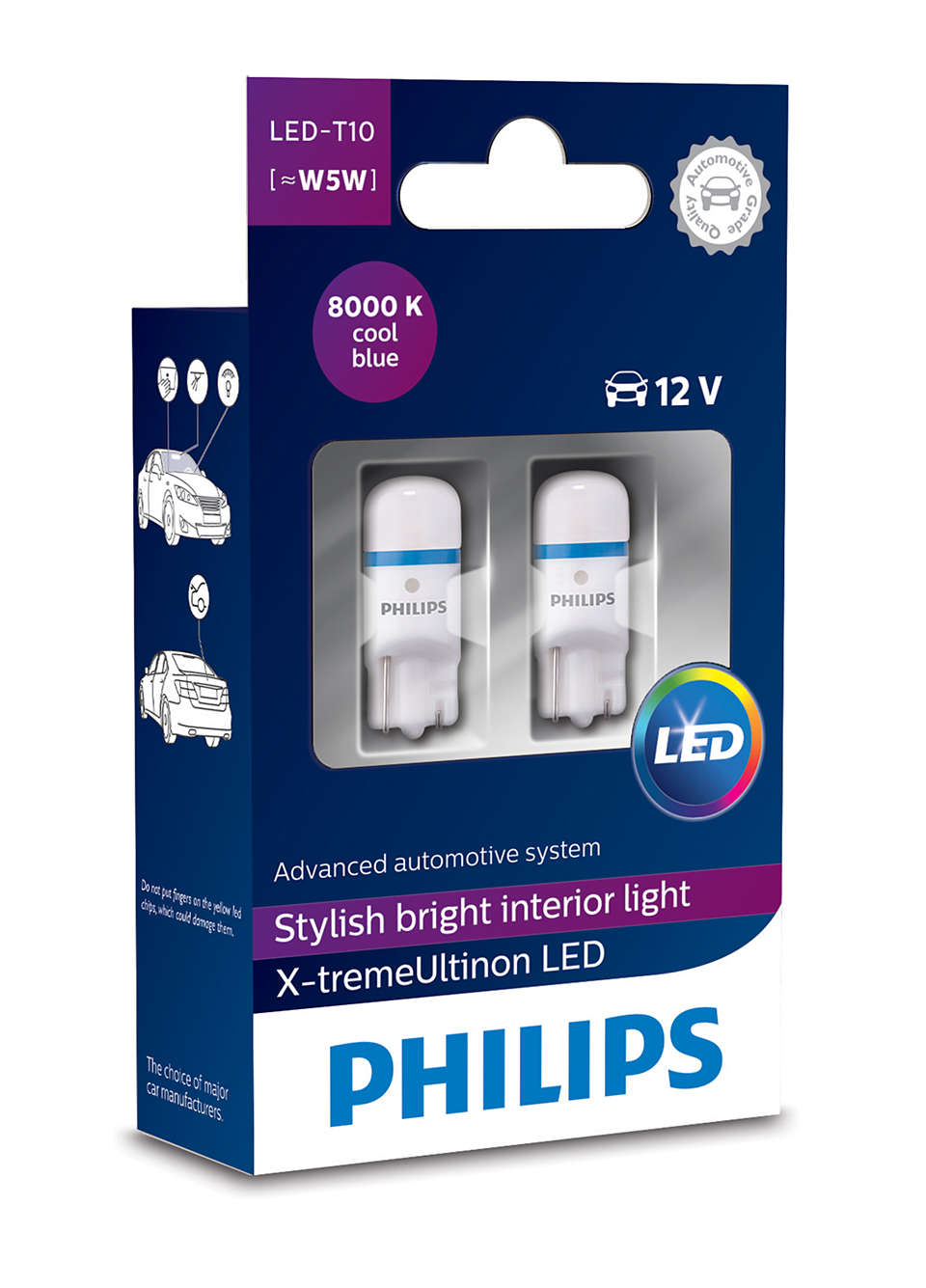 Gracia protestante Oswald X-tremeUltinon LED luz interior para coche 12799I80X2 | Philips