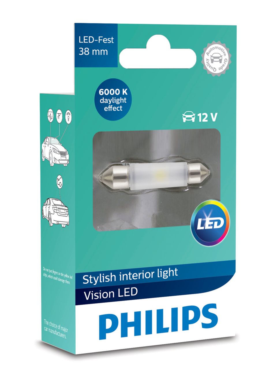 Vision LED luz interior para 12801I60X1 Philips