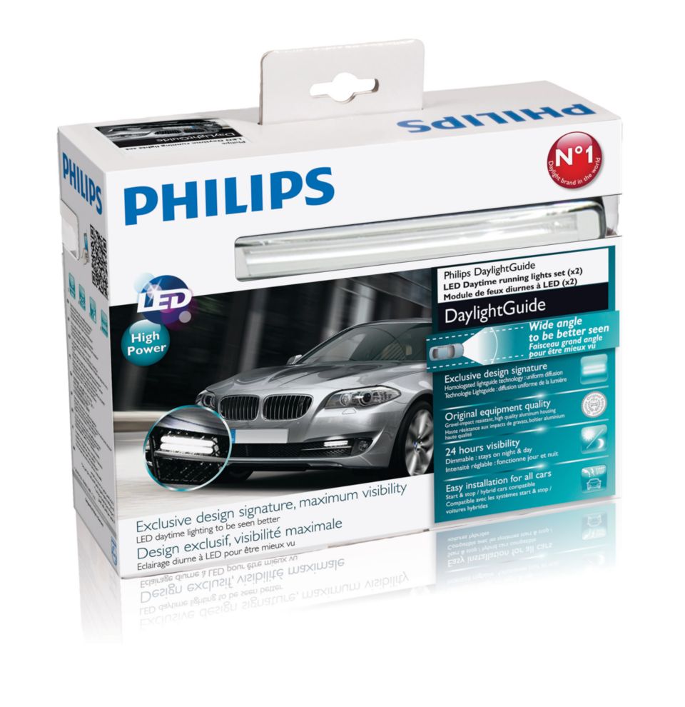 Daylightguide Led Daytime Running Lights 12825wledx1 Philips