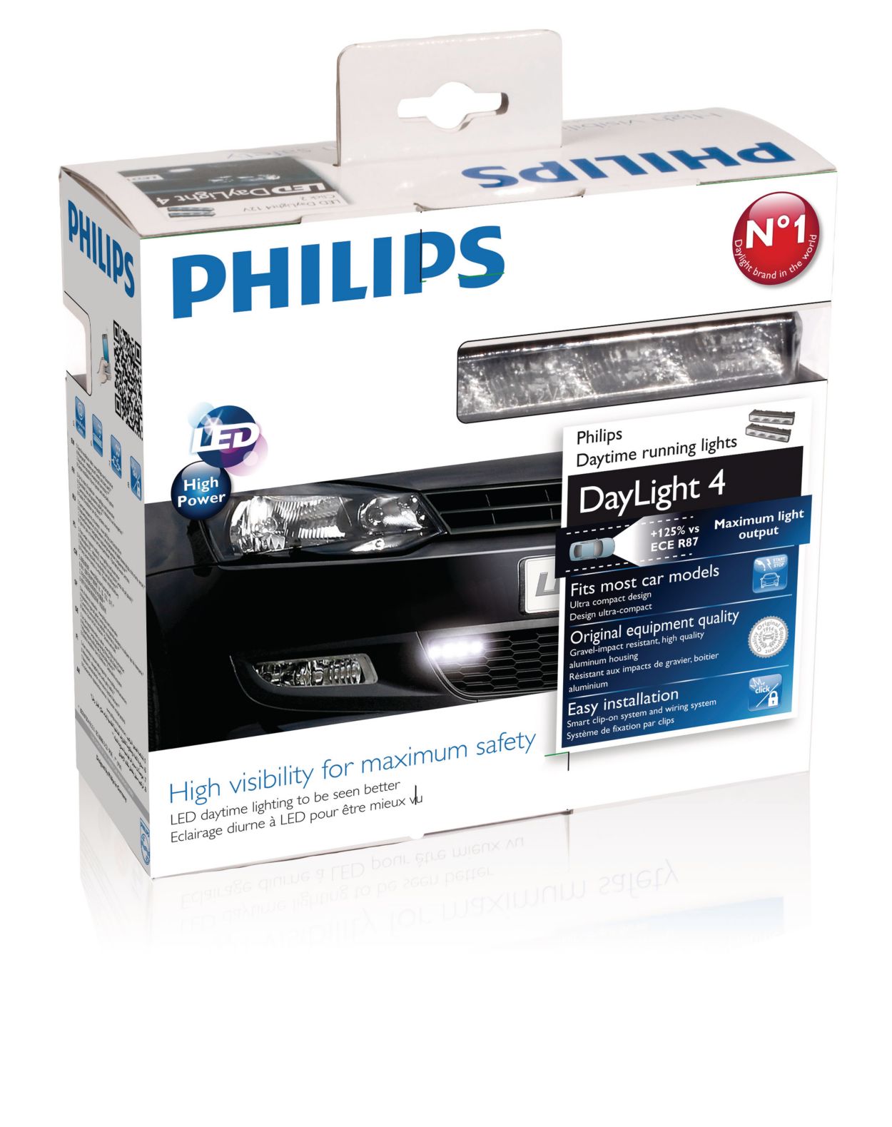 DayLight 4 LED Daytime running lights 12831ACCX1 Philips