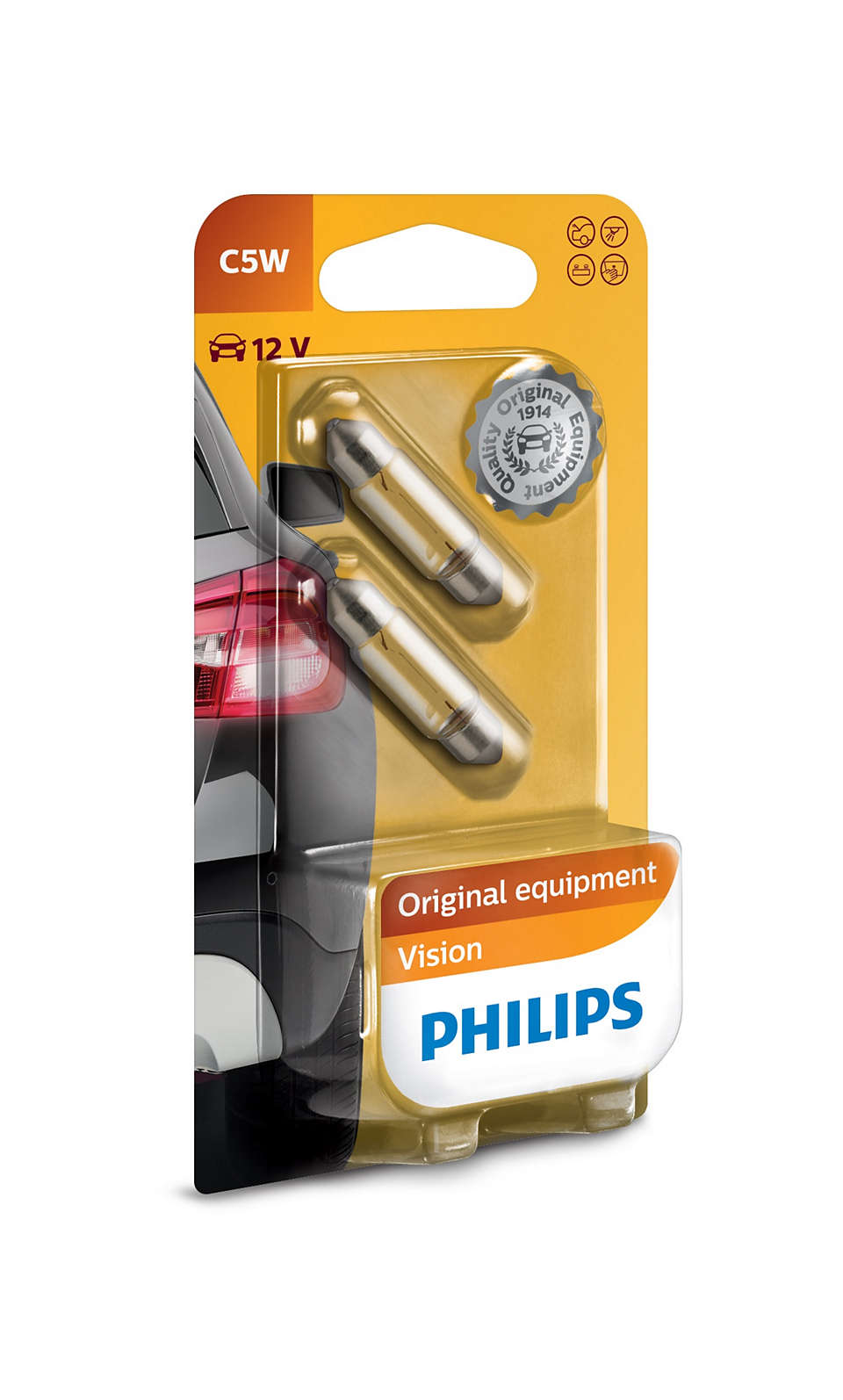 Vision ルームランプ／シグナルランプ用バルブ 12844B2 | Philips