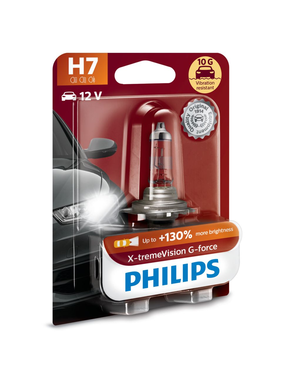 X Tremevision G Force Zarowka Samochodowa xvgb1 Philips