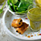 Grønn spinat og gulrot-smoothie