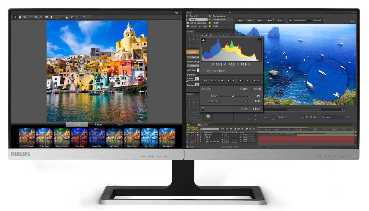 Two-in-One LCD monitor 19DP6QJNS/27 | Philips
