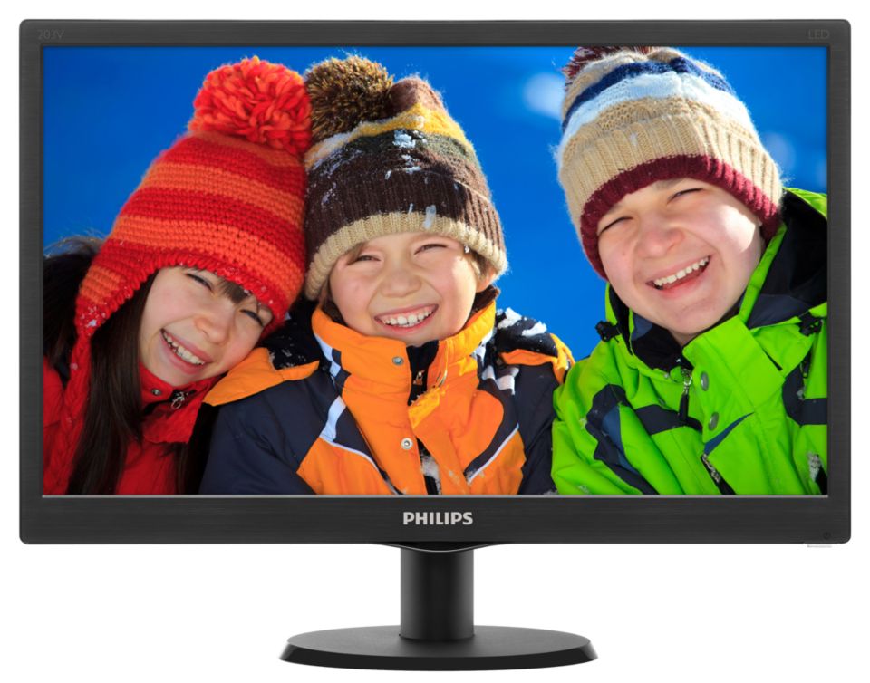Gambar LED Monitor LCD 203V5LHSB2 70 Philips
