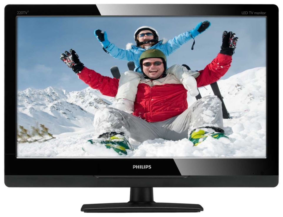 LCD monitor with TV tuner 220TV4LB/94 Philips