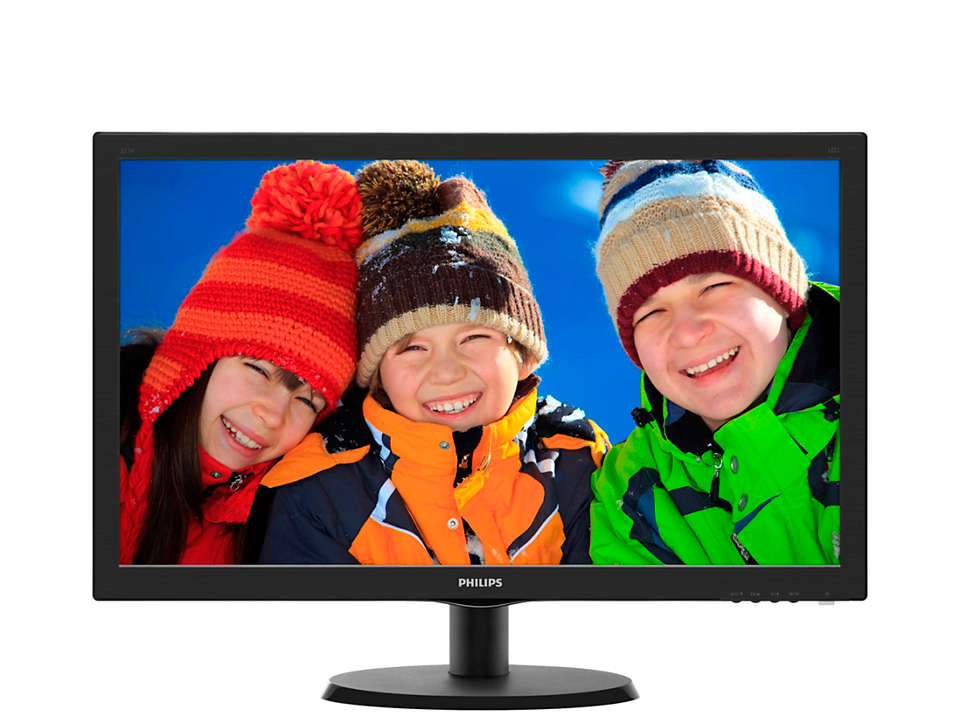 LCD monitor with SmartControl Lite 223V5LHSB/69 | Philips