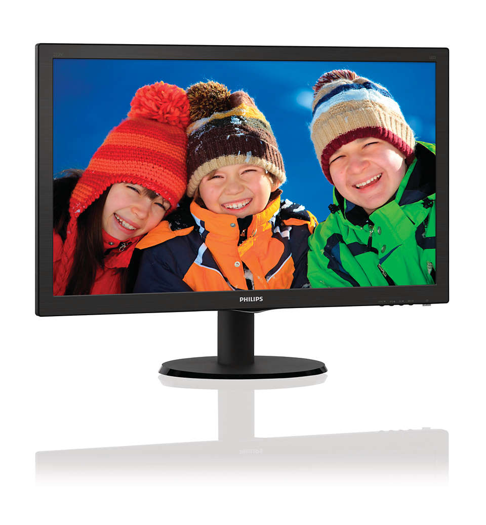 seller Fine perturbation LCD monitor with SmartControl Lite 223V5LSB2/71 | Philips