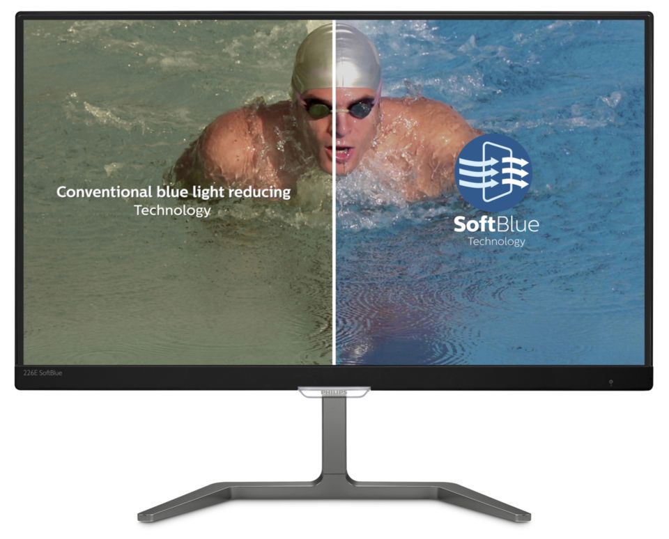 SoftBlue テクノロジー搭載液晶モニター 226E7EDAB/11 | Philips