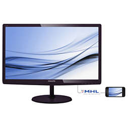 LCD-skjerm med SoftBlue-teknologi