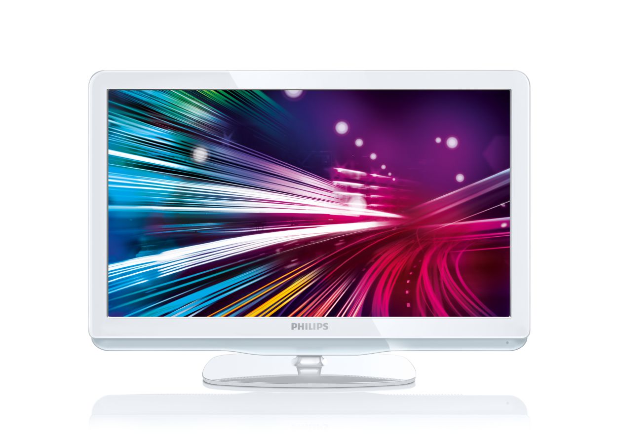 Белый тв. Телевизор Philips 22pfl3207h 22