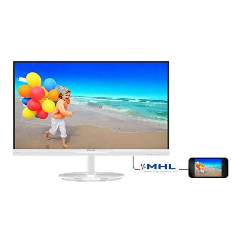 234E5QHAW/00  LCD монитор със SmartImage Lite