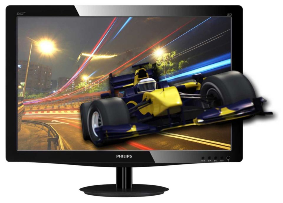 3D LCD-monitor met LED-achtergrondverlichting |