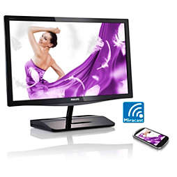 Brilliance LCD monitor s technologií Miracast