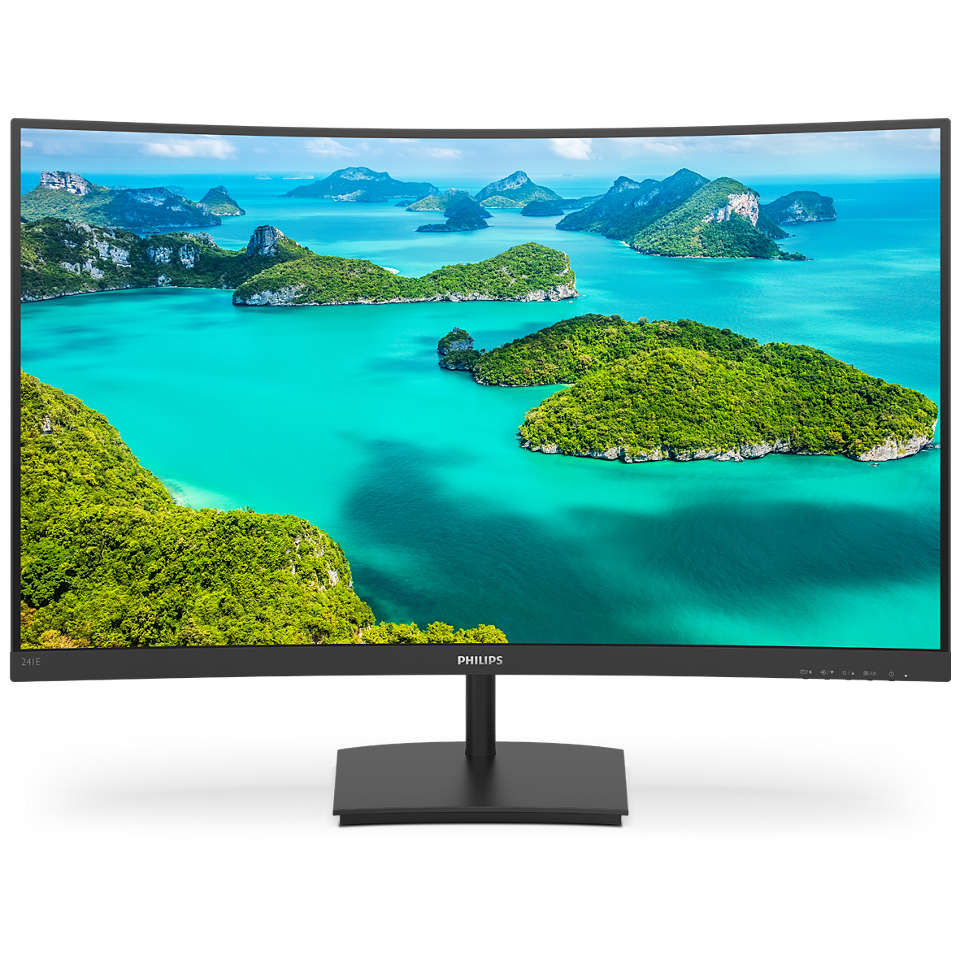 Philips | 60,5 cm (23,8") | 1920x1080 | curved | 75hz | va | 4ms | vga | hdmi | 3h | srgb103% | freesync | 241e1sc | monitor 1 Monitor philips 60,5 cm (23,8″) 241e1sc 1920×1080 curved 75hz va 4ms vga hdmi 3h srgb103%freesync komponentko
