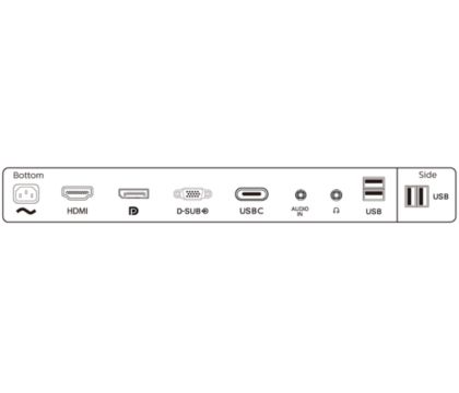 Philips Philips(フィリップス) 23.8型 USB-C搭載 液晶ディスプレイ