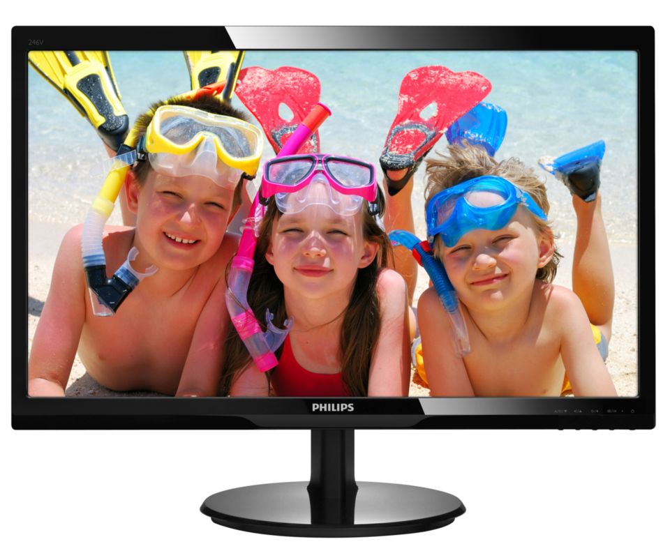 Enjoy great LED pictures in vivid colors