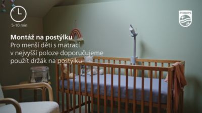 Jak připevnit dětskou jednotku na postýlku