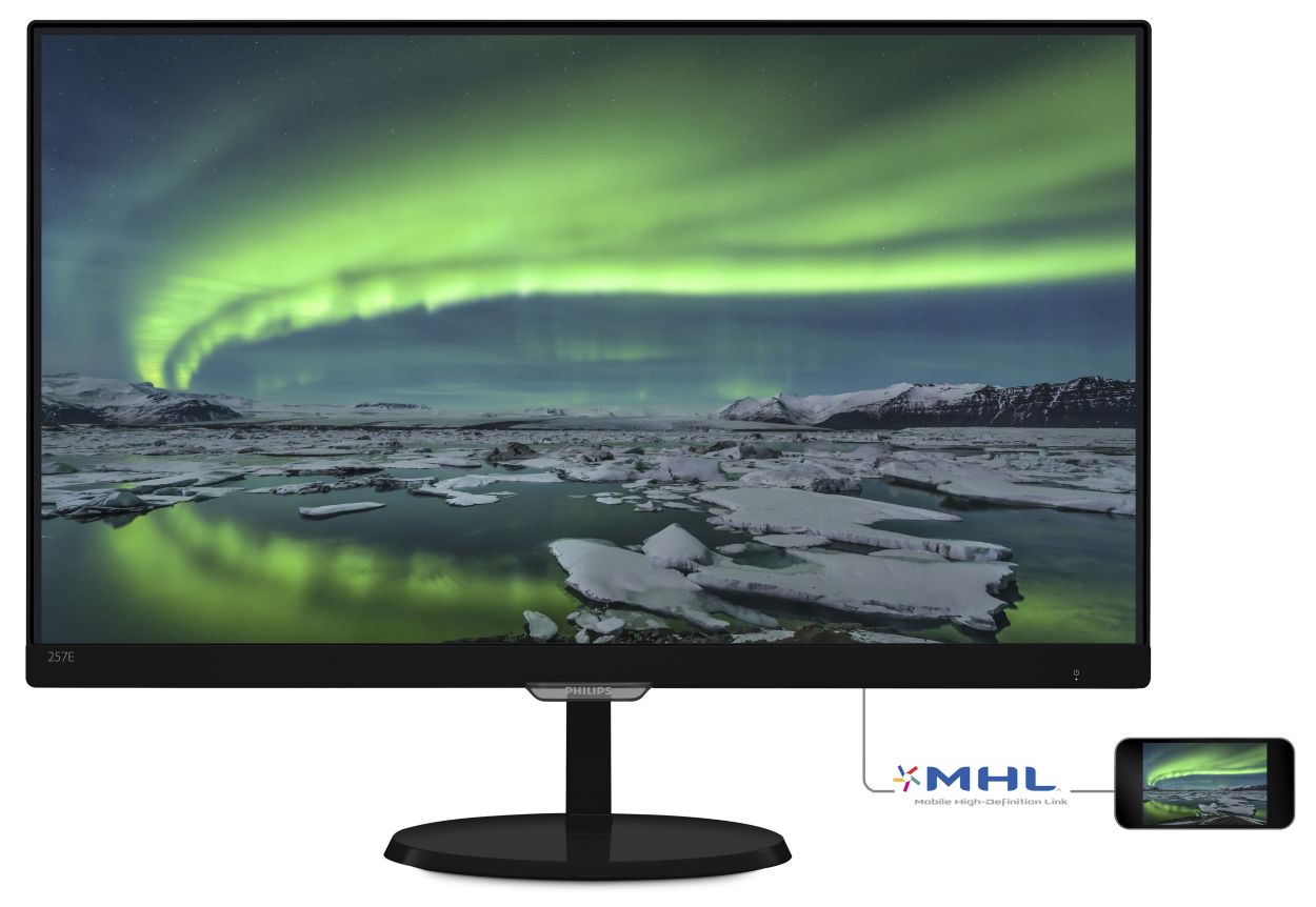 Fietstaxi Uitschakelen Plaats LCD monitor 257E7QDSB/27 | Philips