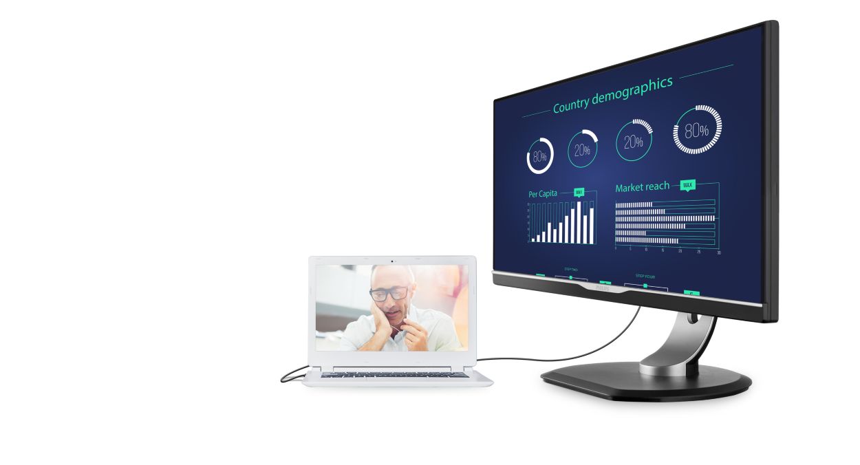 USB-C ドック搭載液晶モニター 258B6QUEB/11 | Philips