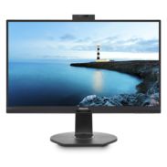 LCD monitor with USB-C docking