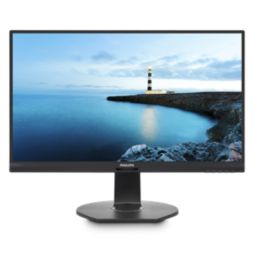LCD monitor with USB-C docking