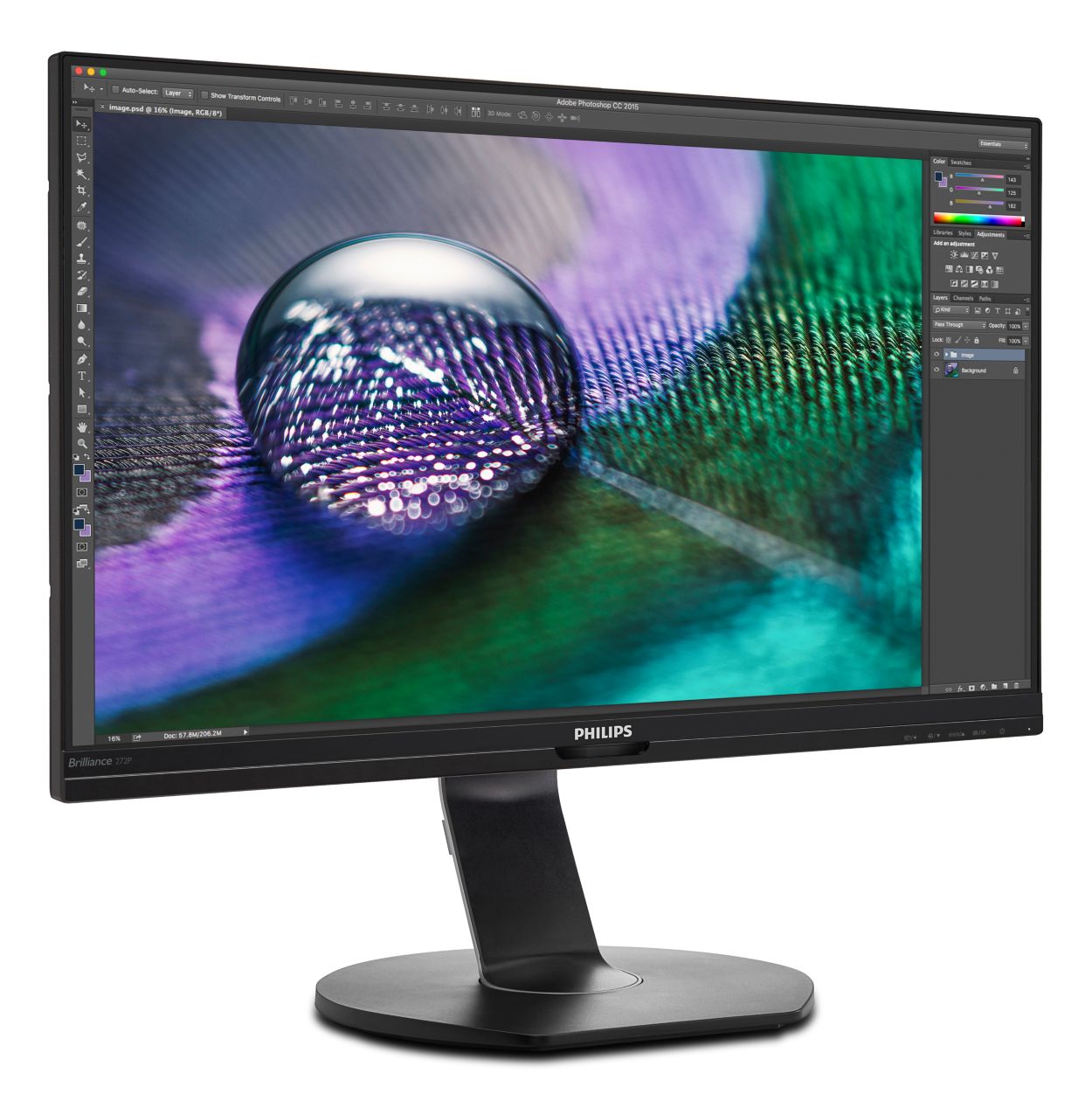 Blodig Fortryd Brawl LCD monitor with USB-C docking 272P7VUBNB/27 | Philips