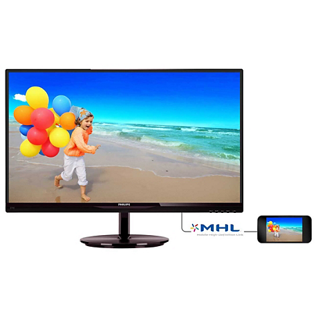 274E5QHAB/56  شاشة LCD مع SmartImage Lite