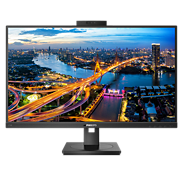 LCD monitor with USB docking