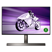Momentum 4K HDR display with Ambiglow