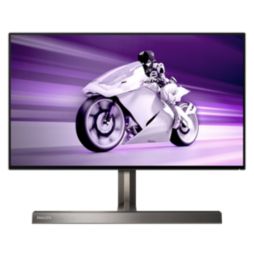 Evnia Gaming Monitor 4K HDR display with Ambiglow