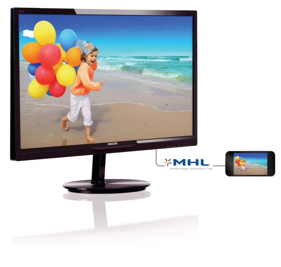 LCD-Monitor mit SmartImage Lite 284E5QHAD/00