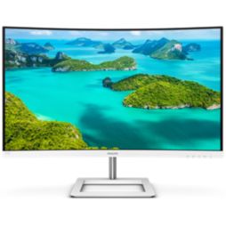 Curved LCD monitor with Ultra Wide-Color