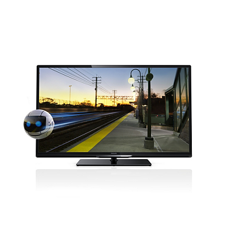 32PFL4308K/12  Ultraflacher 3D LED TV