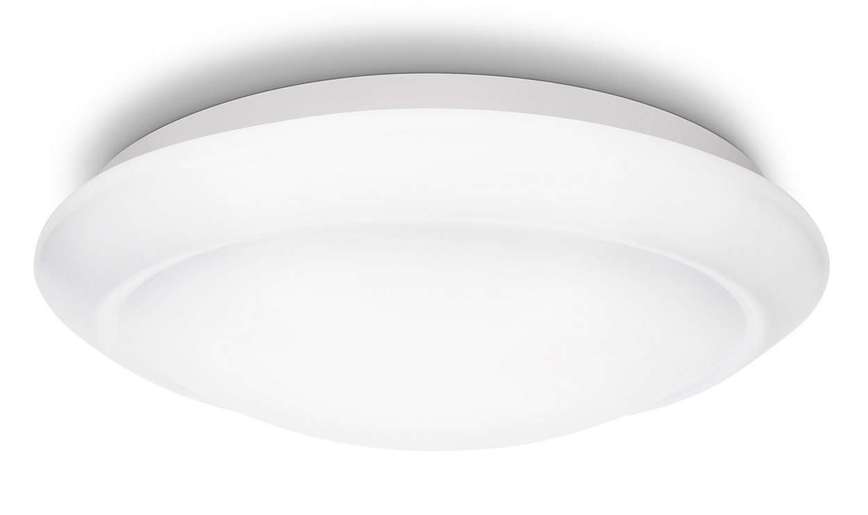 Plafoniera Led Soffitto Rotonda : Lampada da soffitto 333623116 philips