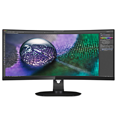 349P7FUBEB/00  Curved UltraWide display with USB-C dock
