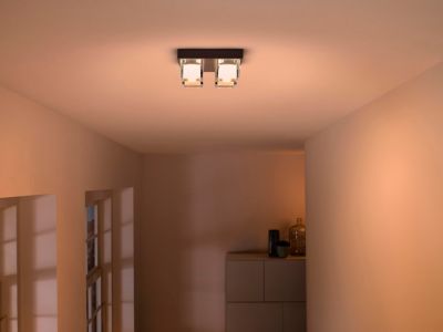 Plafoniera Quadrata Philips : Lampada da soffitto philips