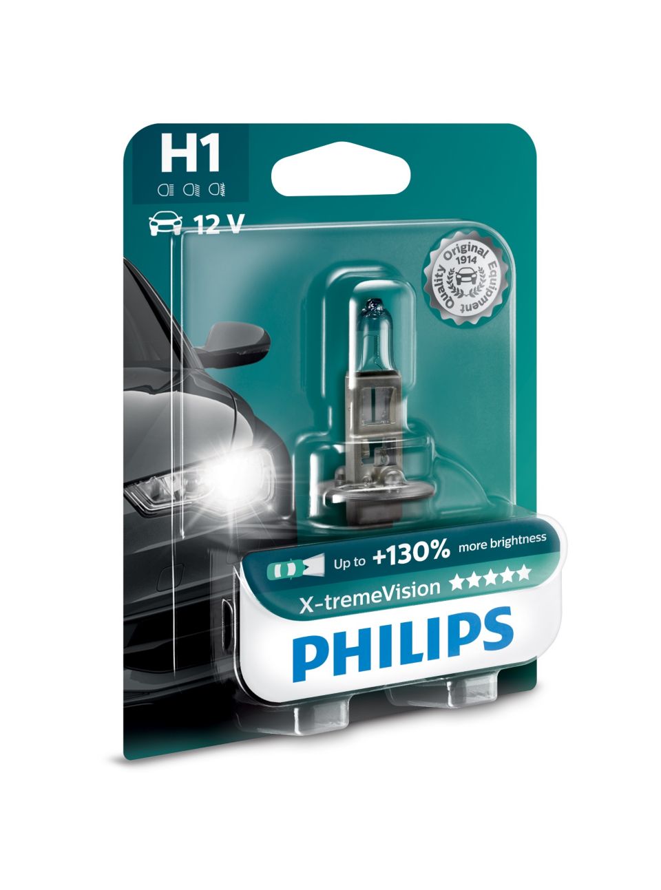 generation Insister Mægtig X-tremeVision car headlight bulb 37164230 | Philips