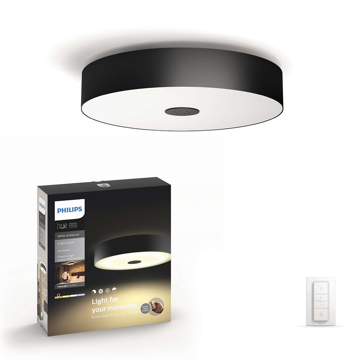 Plafoniere Con Led Integrato : Hue white ambiance plafoniera fair 4034030p7 philips