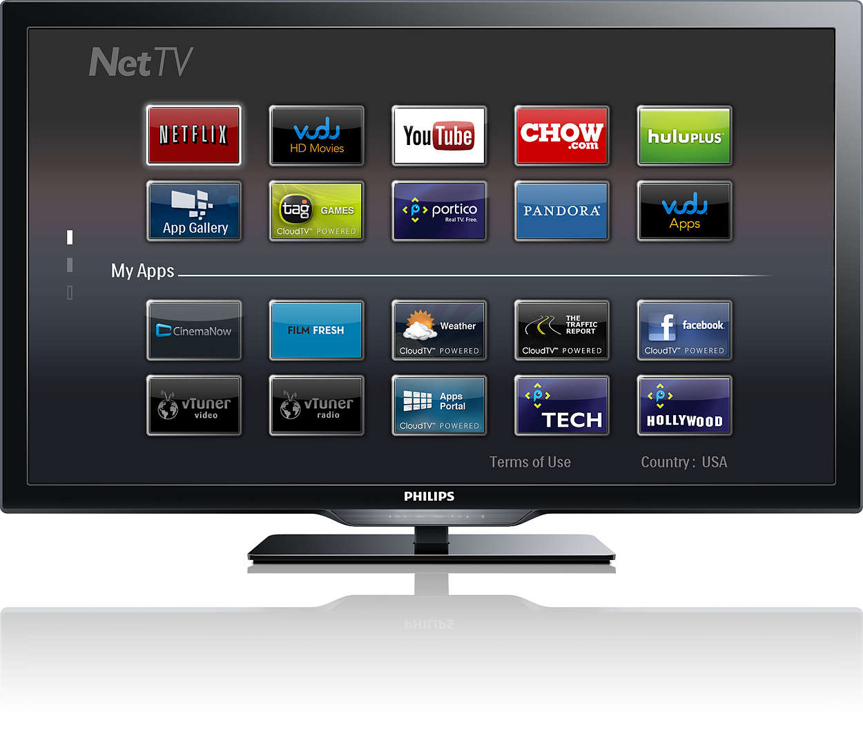 4000 series LED LCD TV 40PFL4908 F7 Philips 4000 series LED LCD TV 40PFL4908 F7 Philips