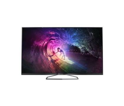 Ultraflacher 4K Ultra HD LED TV
