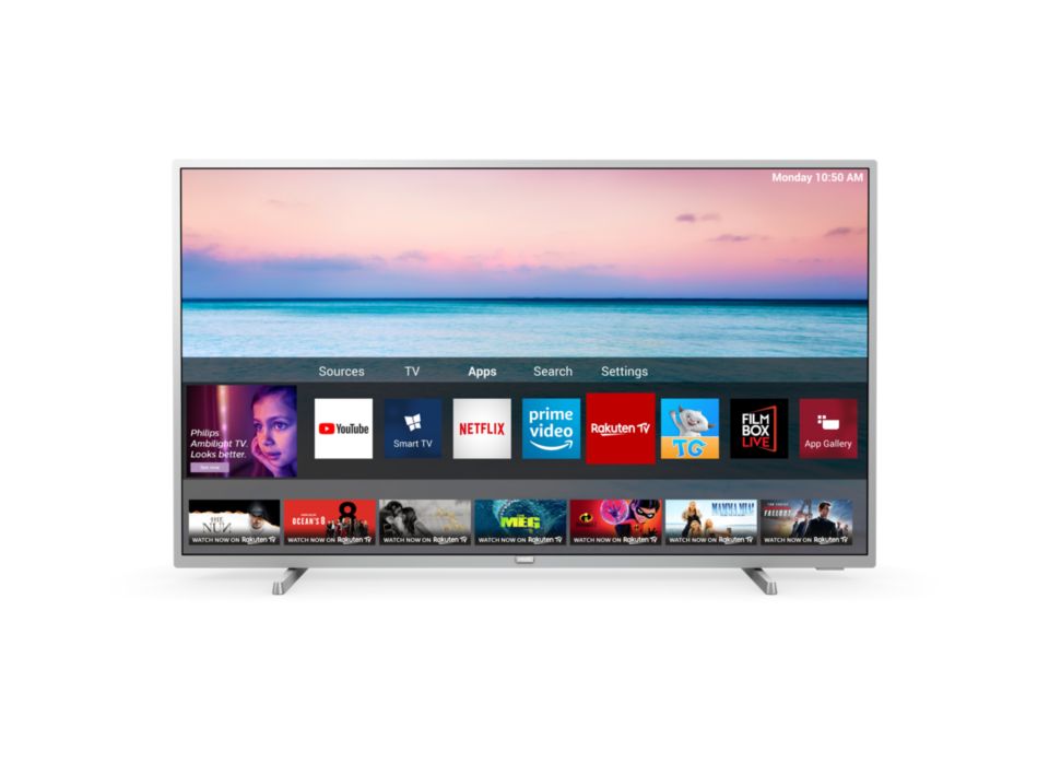 4k Uhd Led Smart Tv 43pus6554 12 Philips