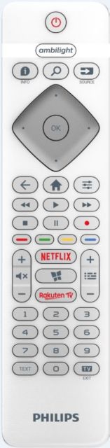 Philips 2019: xxPUS68x4 - Fernbedienung Philips 2019: xxPUS68x4 - Fernbedienung