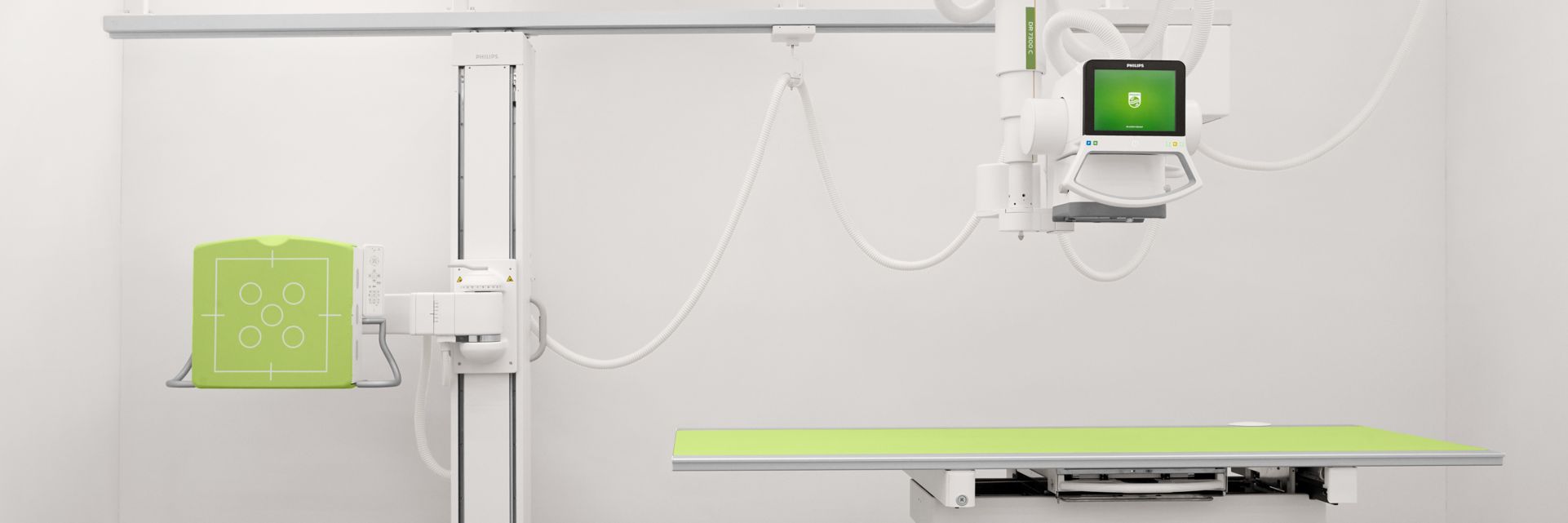 Radiography 7300 C X-ray system in examination room