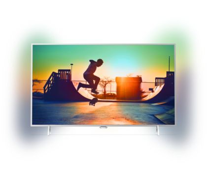 Ļoti plāns 4K UHD LED TV, ko darbina Android TV
