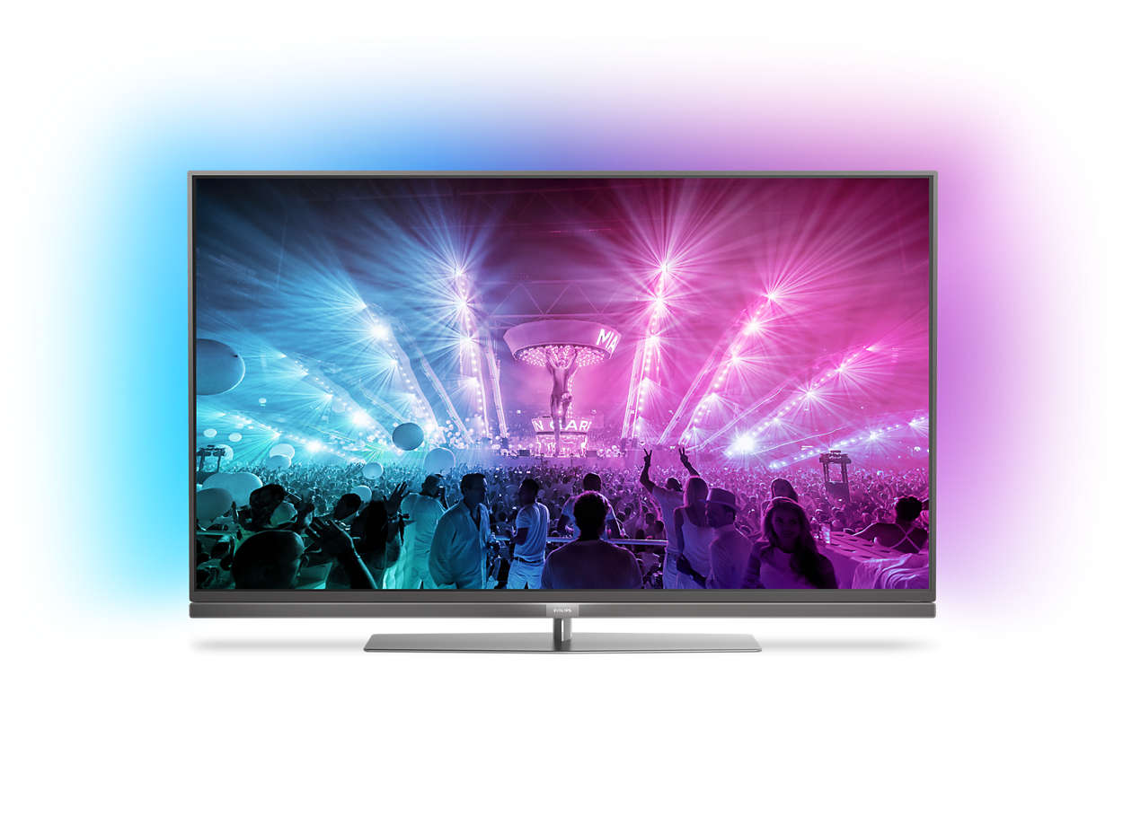 Ultraflacher 4K UHD LED TV powered by Android TV