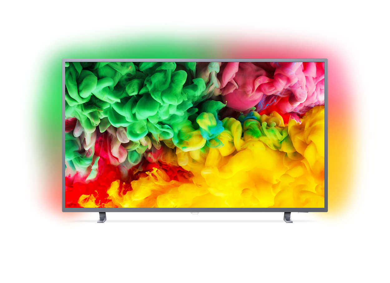 Niezwykle smukły telewizor LED Smart 4K UHD